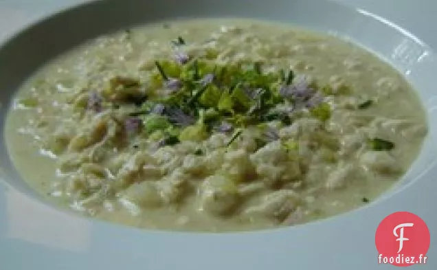 Soupe Crémeuse de Crabe