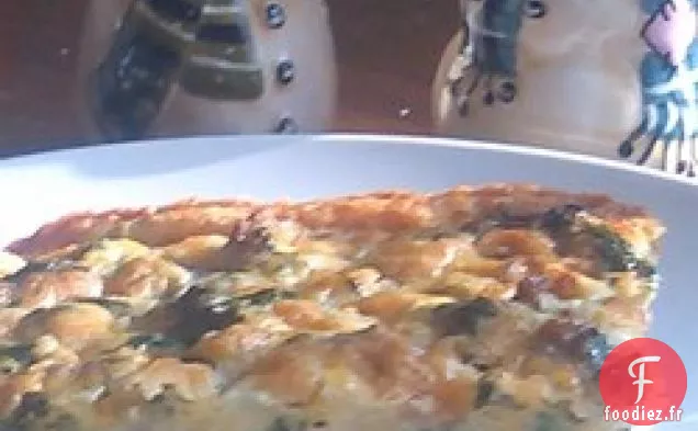 Casserole d'Œufs aux Épinards et aux Champignons