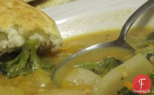 Soupe de Pommes De Terre Festonnée Restante