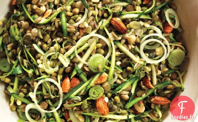 Salade De Riz Brun Aux Germes Et Graines Croquants