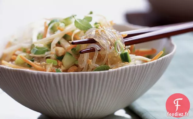 Salade de Nouilles et Légumes Cellophane