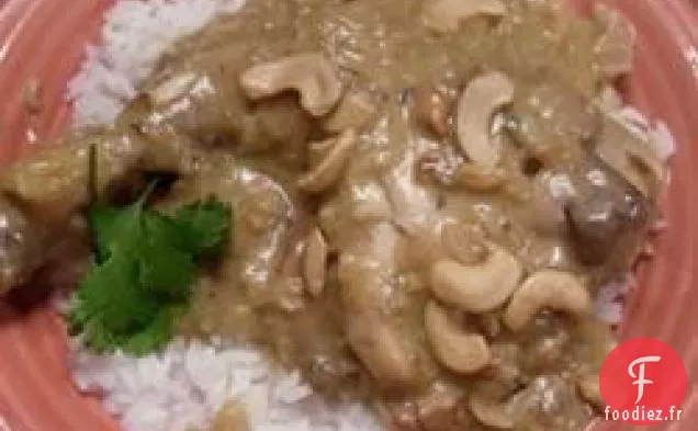 Cocotte de Poulet aux Noix de Cajou