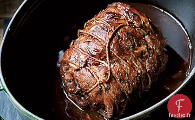 Épaule de Veau Braisée aux Légumes de Printemps