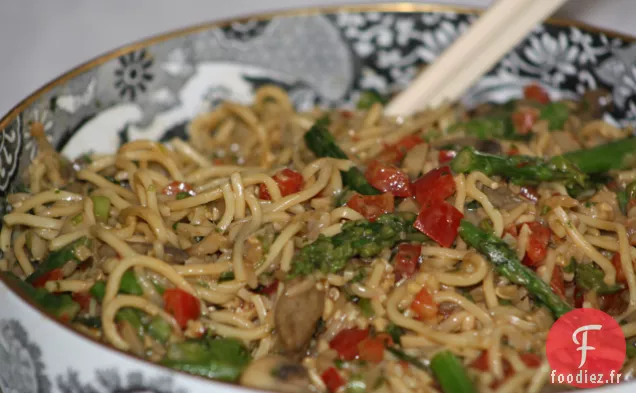 Nouilles Soba Végétariennes