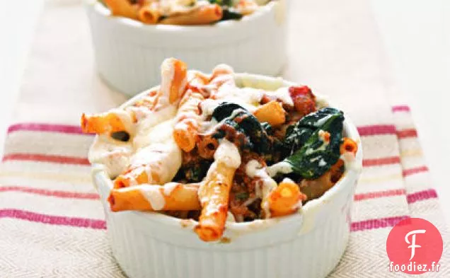 Ziti Cuit au Four à la Lasagne