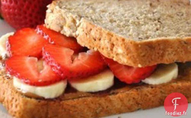 Sandwichs au Beurre d'Amande de Luxe