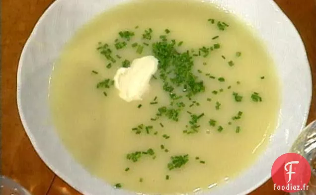 Soupe à la Crème de Poireaux et Pommes de Terre