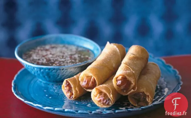 Recette de Rouleaux de Printemps Vietnamiens (cha Gio) (lanterne rouge Croustillante Par