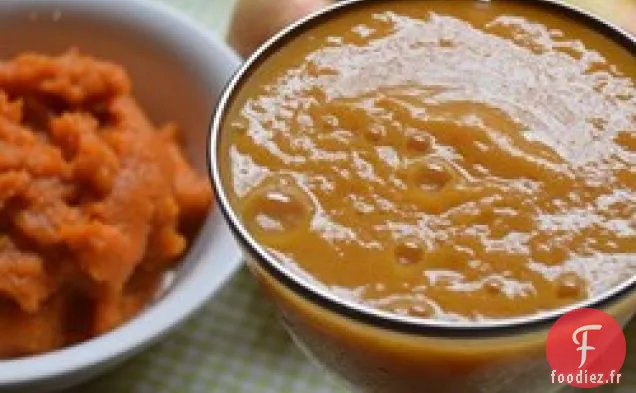 Smoothie à la Tarte aux Pommes et à la Citrouille