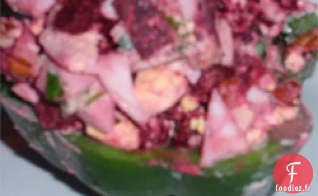 Salade D'Oeufs De Pâques Aux Betteraves