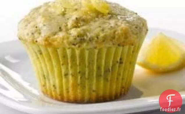 Muffins aux Graines de Pavot au Citron avec Mélange à pâtisserie Truvia®