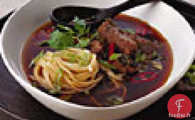Soupe de Nouilles au Bœuf Taïwanais