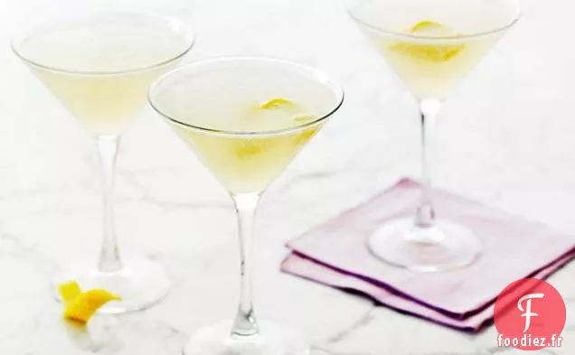 Martinis au Citron et à la Vodka