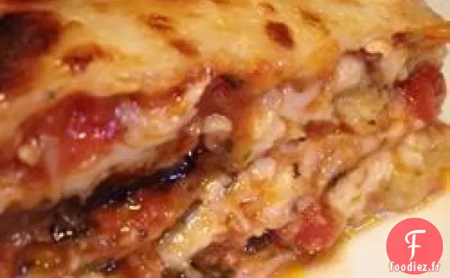 Lasagne aux Aubergines Juives