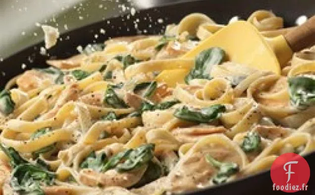 Alfredo Florentin de Poulet Simple avec Fettuccine