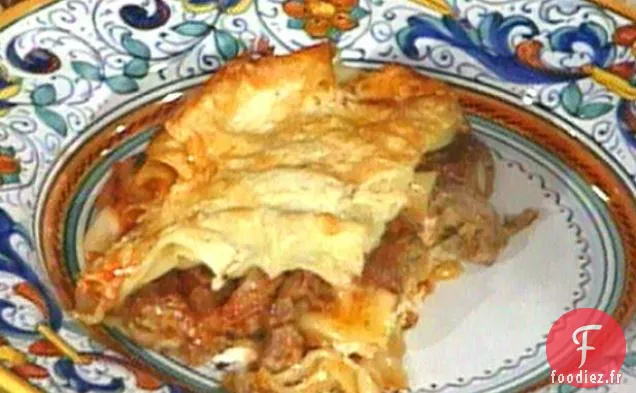 Lasagnes Napolitaines Cuites au Four: Lasagne Napoletane