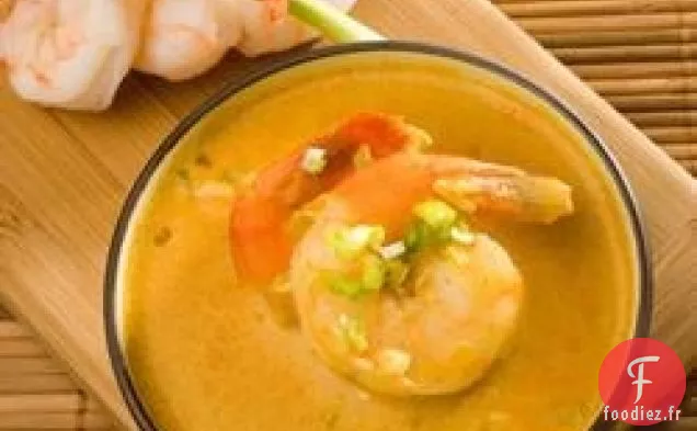 Bisque de Crevettes Au Curry