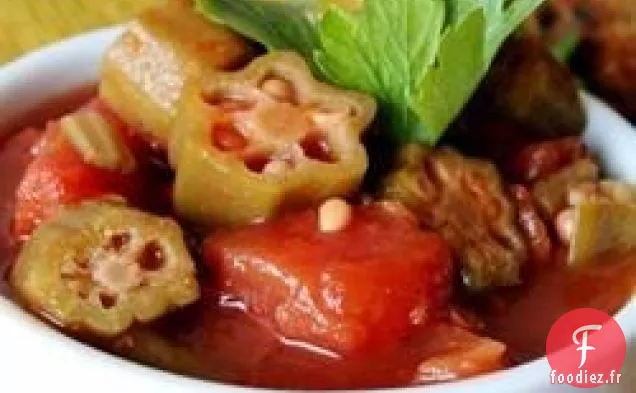 Gombo aux Tomates