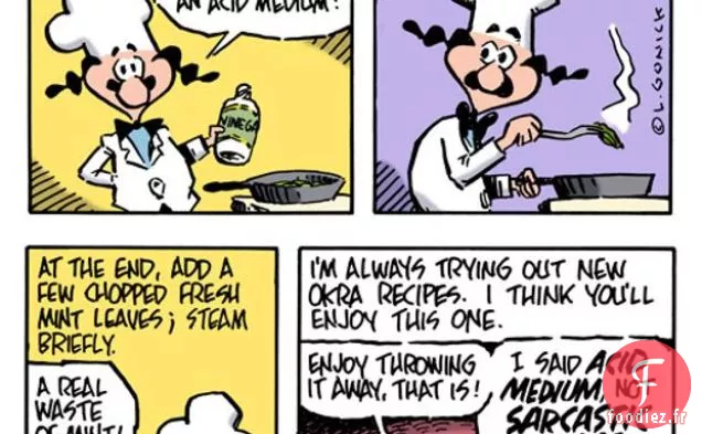 La Cuisine De Dessin Animé: Gombo Et Menthe