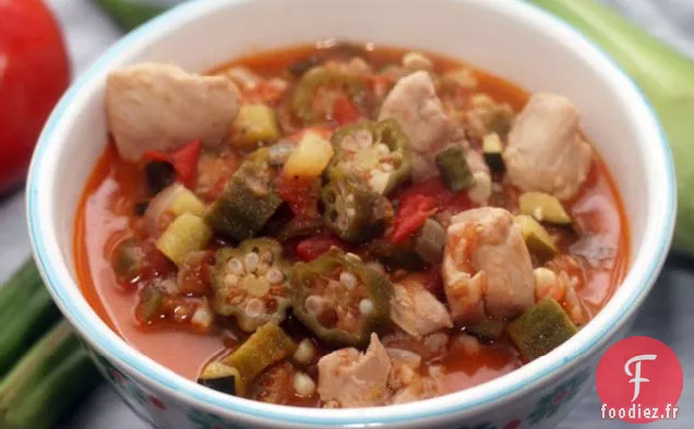 Ragoût de Légumes et de Poulet d'été
