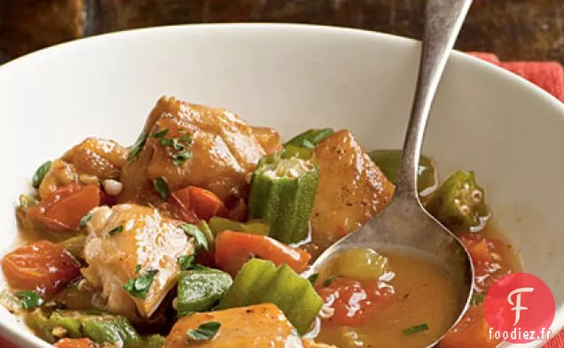 Ragoût de Poulet et de Gombo