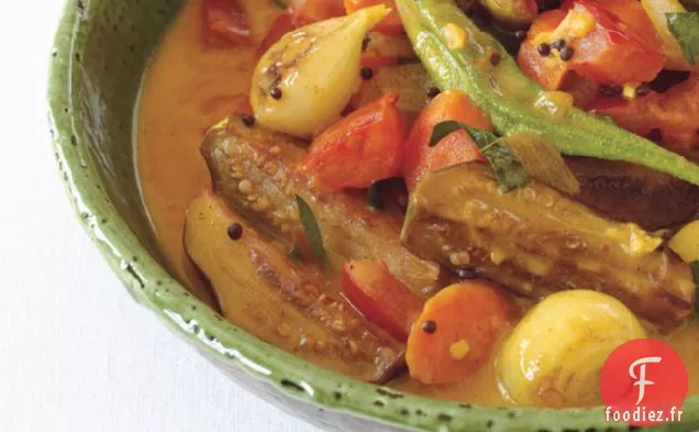 Curry de légumes à la noix de coco