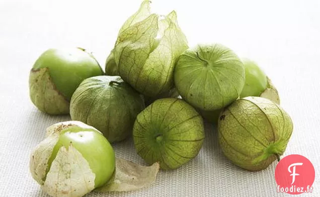 Flétan Enrobé de Miettes et Salsa Tomatillo