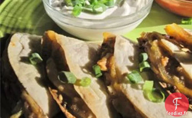 Quesadillas au Poulet du Texas