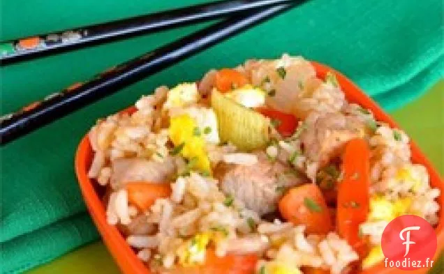 Riz Frit au Porc Rapide