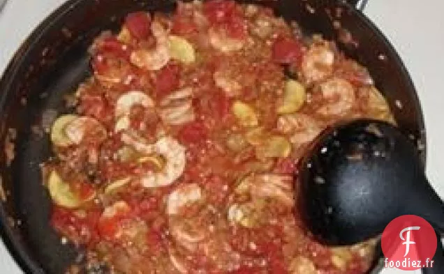 Ragoût de Crevettes et Légumes