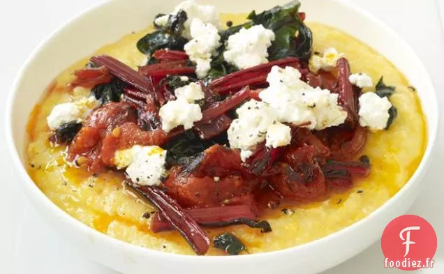 Polenta aux Tomates Rôties