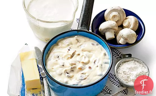 Soupe à la Crème de Champignons Maison