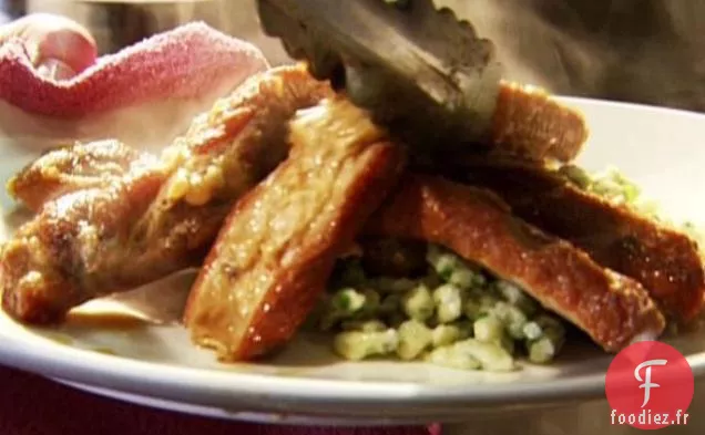 Côtes levées braisées au Fenouil