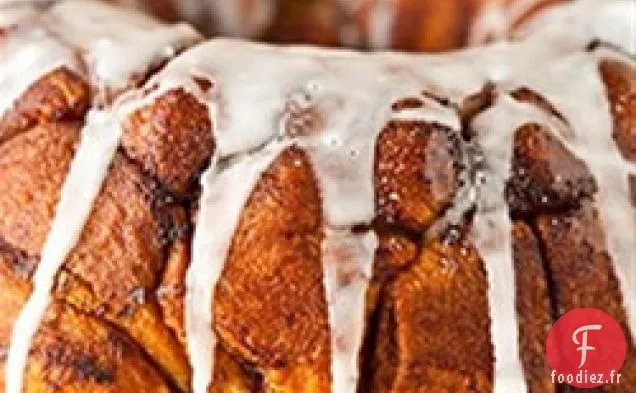 Pain de Singe au Fromage à la Crème et à la Cannelle