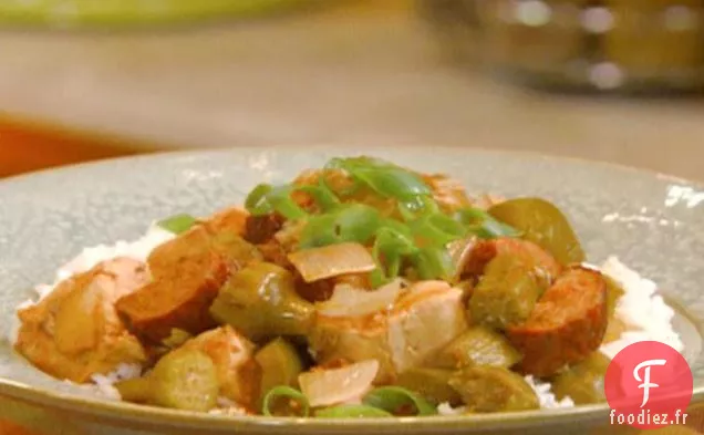 Gumbo de Poulet à la Mijoteuse