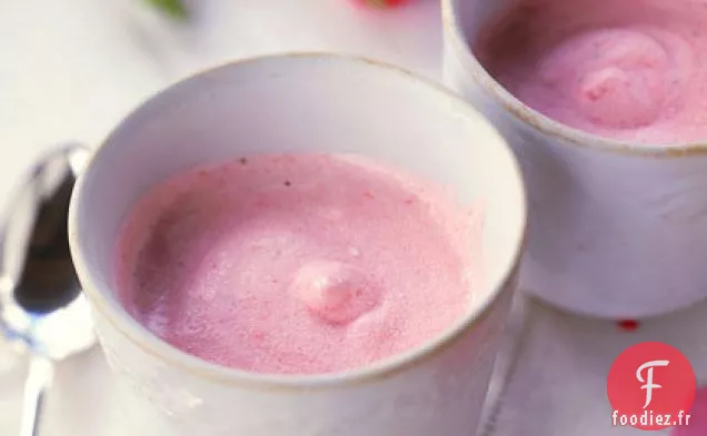 Mousse de Fraise Simple