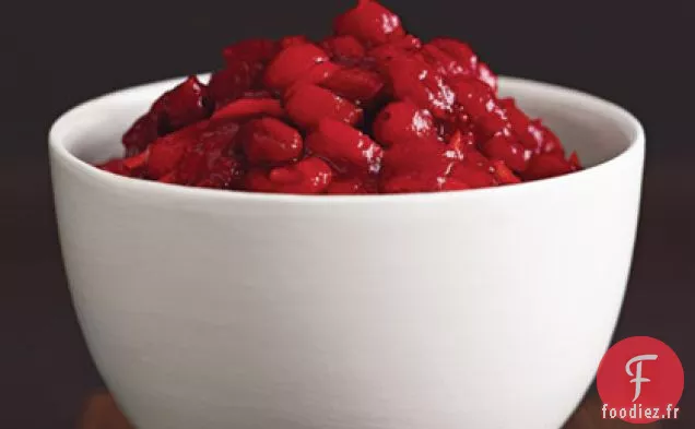 Sauce aux Canneberges
