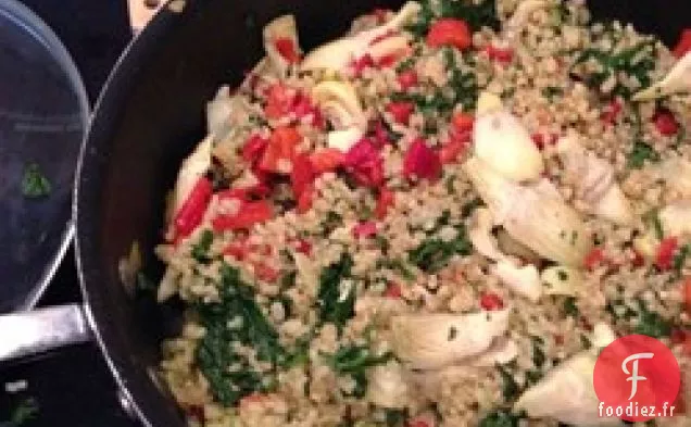 Riz Frit Méditerranéen