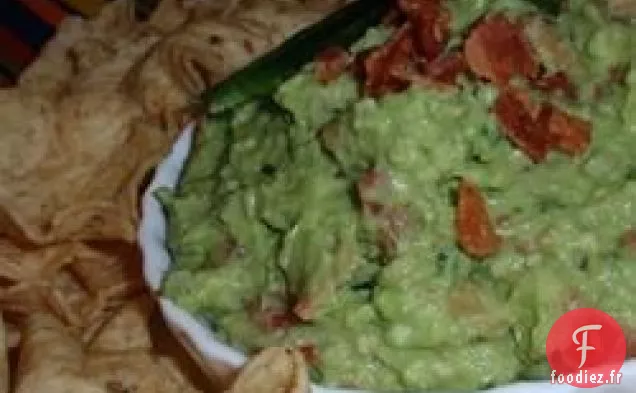 Guacamole Californien au Bacon