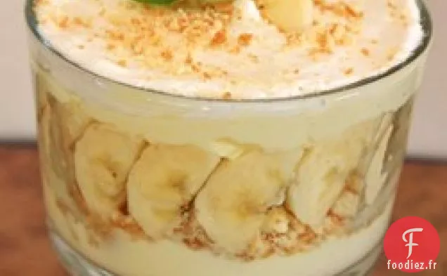 Base de Pudding à la Banane Sans Cuisson