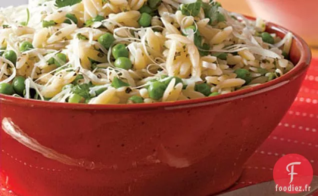 Pâtes Au Parmesan Et à l'Orzo