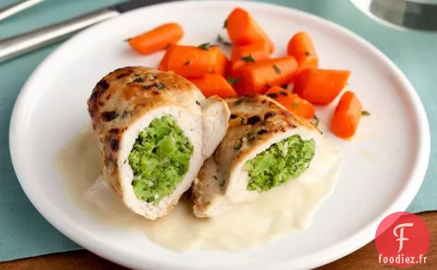 Divan de Poulet Farci à la sauce Dijon au Xérès