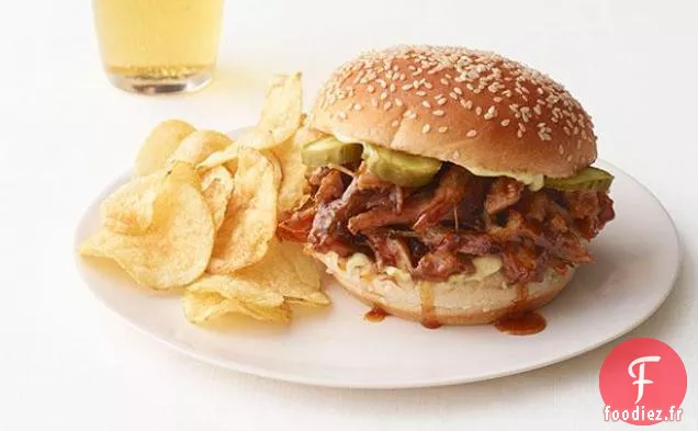 Porc Effiloché à la Mijoteuse Cajun