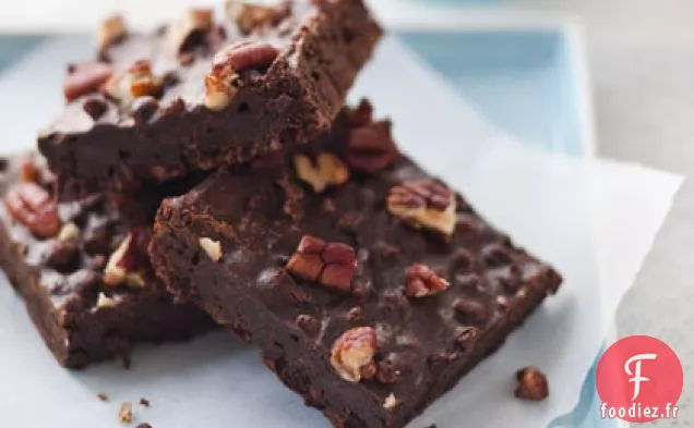 Brownies Surprise Au Triple Chocolat
