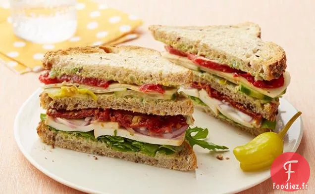 Club Sandwich pour Amoureux des Légumes
