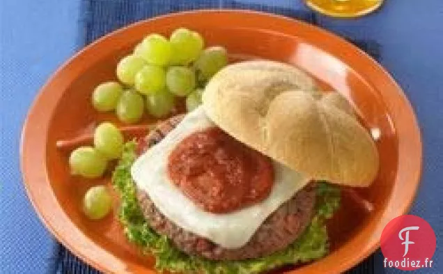 Hamburgers à Pizza