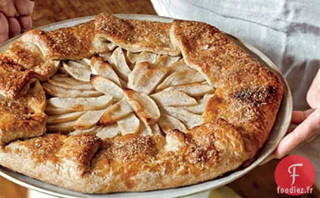 Tarte aux Pommes en Forme Libre