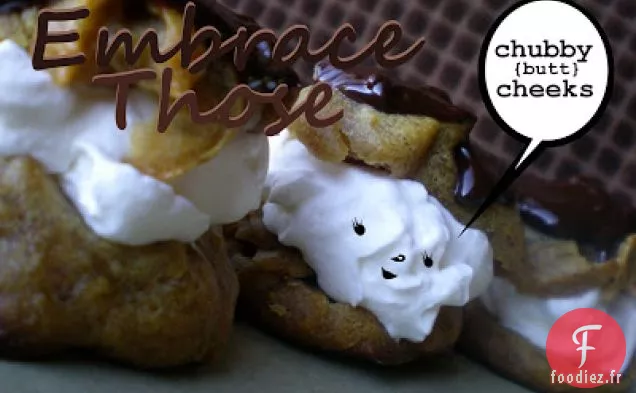 Choux à la Crème au Beurre d'Arachide