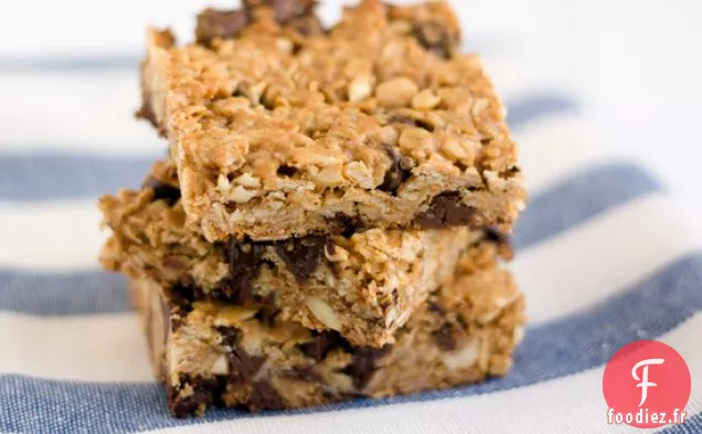 Barres Granola aux Pépites de Chocolat au Beurre d'Arachide