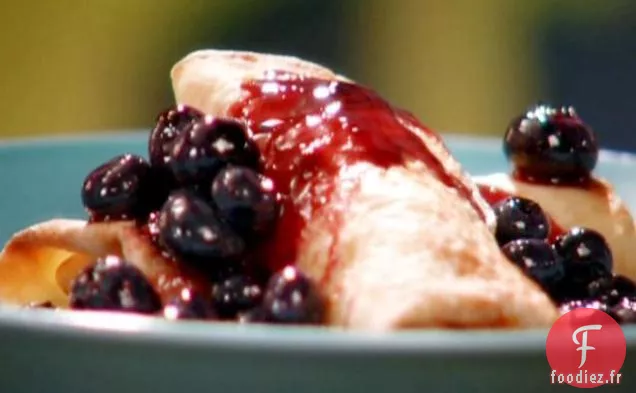 Blintzes au Fromage Bleuet-Citron